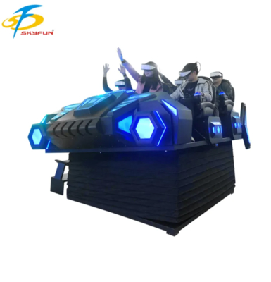 9D VR 6-আসন সিনেমা চেয়ার – 100+ সিনেমা, 15টি ইন্টারেক্টিভ গেম এবং Deepoon VR চশমা সহ মাল্টি-পার্সন VR সিমুলেটর