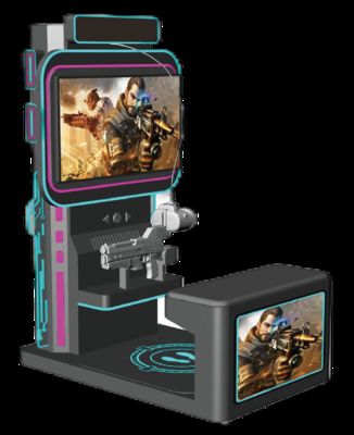 মজাদার ফ্লায়ার ভিআর শুটিং সিমুলেটর∙ মুদ্রা ও কিউআর পেমেন্ট সেলফ সার্ভিস, সিট ডিজাইনের সাথে ভিআর শুটিং, ১০+ গেম, ডিপিভিআর ই৩এস গ্লাস ও ৪২ ইঞ্চি মনিটর