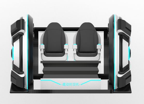 মজাদার টাইম মেশিন ২ সিট ভিআর সিনেমা সিমুলেটর∙ ক্রেঙ্ক মোশন, ফাইবার গ্লাস ডিজাইন, বাবা-ছেলে বা দম্পতিদের জন্য ডাবল-সিটার, ৫৬ টি গেম, ডিপিভিআর ই৩-এস এবং ৪৪ ইঞ্চি টাচ মনিটর ∙ SKYFUN প্রস্তুতকারক