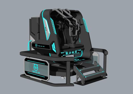 মজাদার রোটেশন স্টার ২ সিট ভিআর সিমুলেটর∙ ৩৬০ ডিগ্রি অসীম ঘূর্ণন, কমপ্যাক্ট ডিজাইন, ২০ টি স্পেশাল এফেক্ট সহ গেম, ডিপিভিআর ই৩এস গ্লাস ও ৩২ ইঞ্চি মনিটর ∙ SKYFUN প্রস্তুতকারক