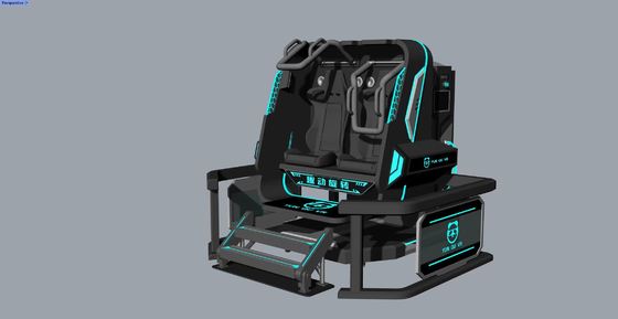 মজাদার রোটেশন স্টার ২ সিট ভিআর সিমুলেটর∙ ৩৬০ ডিগ্রি অসীম ঘূর্ণন, কমপ্যাক্ট ডিজাইন, ২০ টি স্পেশাল এফেক্ট সহ গেম, ডিপিভিআর ই৩এস গ্লাস ও ৩২ ইঞ্চি মনিটর ∙ SKYFUN প্রস্তুতকারক