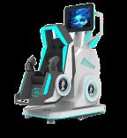 মজার ঘূর্ণায়মান স্টার ১ সিট ৩৬০° VR সিমুলেটর | অসীম ঘূর্ণন, কমপ্যাক্ট ডিজাইন, বিশেষ প্রভাব সহ ২০টি গেম, DPVR E3S চশমা এবং ৩২-ইঞ্চি মনিটর – SKYFUN প্রস্তুতকারক