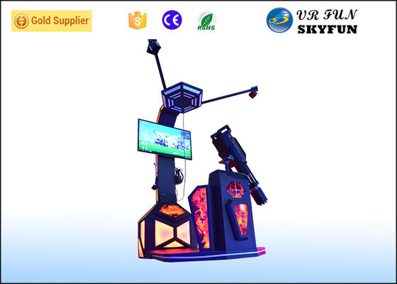 একক প্লেয়ার ভিআর শুটিং সিমুলেটর সিটিং টাইপ 3 ডি ভিডিও ভিআর ফাইটিং গেম / ভিআর গ্যাটলিং
