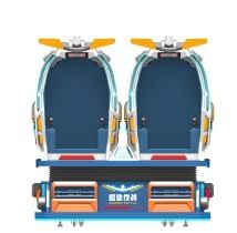 ভিআর কম্ব্যাট অ্যান্ড মজার ফ্লাই ফ্লাইট ️ ডায়নামিক মোশন সিট, 50+ ভিআর মুভি, বাস্তবসম্মত বিশেষ প্রভাব এবং ধারণক্ষম বিনোদনের জন্য টেকসই ফাইবারগ্লাস সহ 2 আসন ভিআর সিনেমা